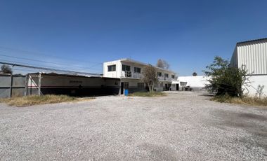 TERRENO  CON OFICINAS EN RENTA, PARQUE INDUSTRIAL CARLOS A HERRERA ARALUCE, GÓMEZ PALACIO DGO