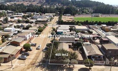 PICHILEMU CASA ESQUINA - ALCANTARILLADO LUZ Y AGUA