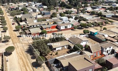 PICHILEMU CASA ESQUINA - ALCANTARILLADO LUZ Y AGUA