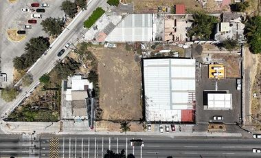 RENTA de Terreno comercial sobre periférico, frente a Sams y coppel