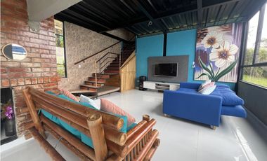 ref 1018a vendo casa campestre bosques de calima lote # 27
