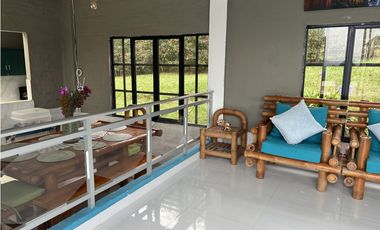 ref 1018a vendo casa campestre bosques de calima lote # 27