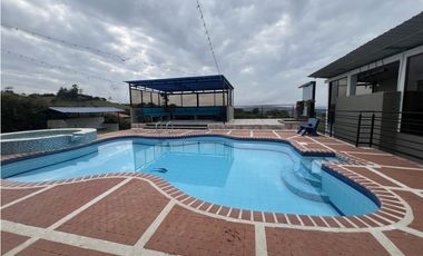 ref 1018a vendo casa campestre bosques de calima lote # 27