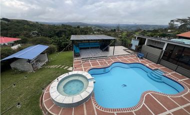 ref 1018a vendo casa campestre bosques de calima lote # 27