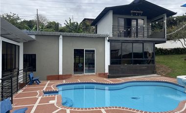 ref 1018a vendo casa campestre bosques de calima lote # 27