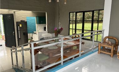 ref 1018a vendo casa campestre bosques de calima lote # 27