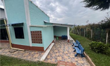 ref 1018a vendo casa campestre bosques de calima lote # 27