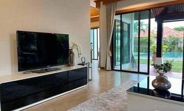 Private 3 Bedroom Pool Villa with Garden in Huay Yai