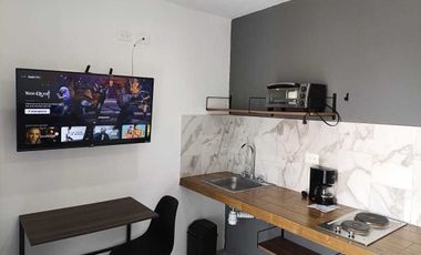 Departamento amueblado en renta, en Las Americas, Merida Yucatan