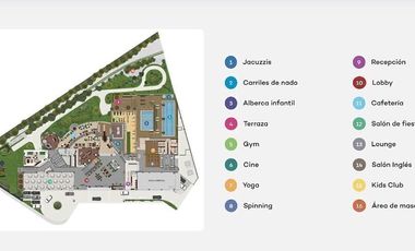 Loft amueblado en City Blue Santa Fe