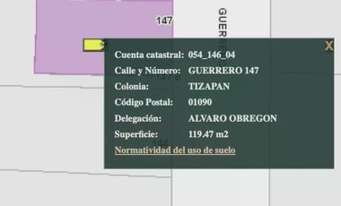 TERRENO EN VENTA EN TIZAPAN