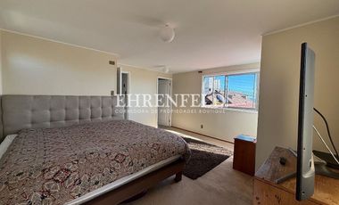 Concón viejo, Concón. Casa en terreno con vista al mar.