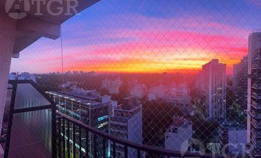 Monoambiente con vista abierta tu refugio frente al cielo: atardeceres en Olivos