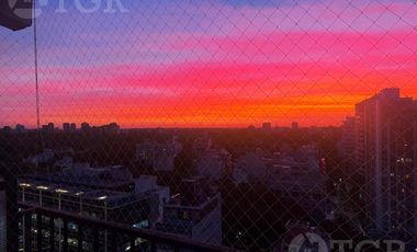 Monoambiente con vista abierta tu refugio frente al cielo: atardeceres en Olivos