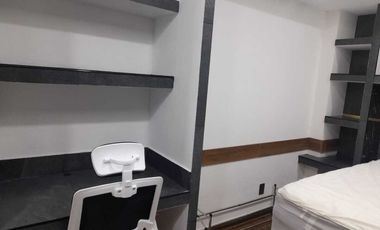 MINI LOFT AMUEBLÁDO EN NARVARTE PTE  DE 26 MTS.
