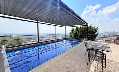 Casa en Renta Amueblada en Loma Dorada Espectacular Vista a la Ciudad
