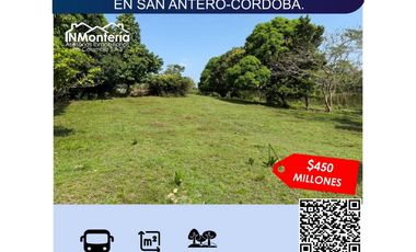 SE VENDE LOTE EN SAN ANTERO- CORDOBA.