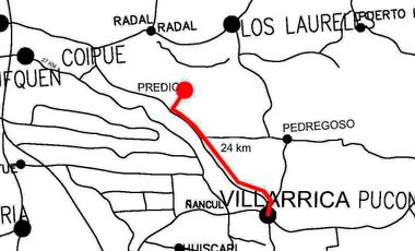 Parcela en venta  en VILLARRICA