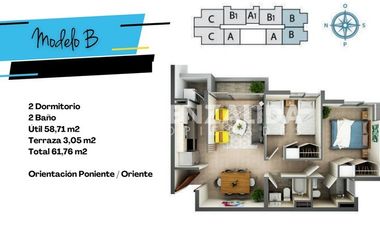 Departamento en Arriendo en Recoleta