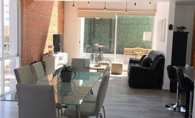 Departamento amueblado penthouse en renta tipo loft en la Noria, Puebla, Puebla.