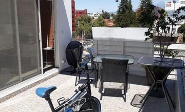 Departamento amueblado penthouse en renta tipo loft en la Noria, Puebla, Puebla.