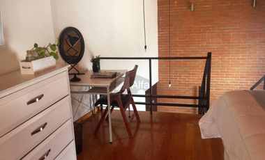 Departamento amueblado penthouse en renta tipo loft en la Noria, Puebla, Puebla.