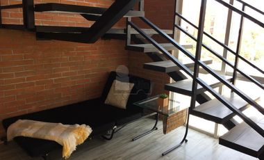 Departamento amueblado penthouse en renta tipo loft en la Noria, Puebla, Puebla.