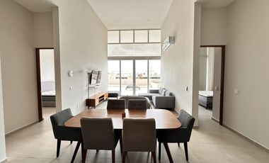 Departamento de 2 Recámaras en Renta en Montejo Plaza Mérida