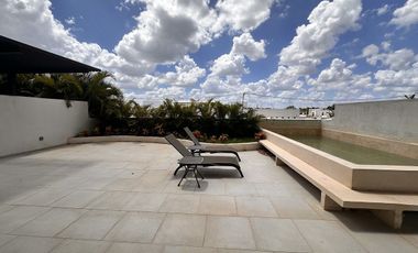 Departamento de 2 Recámaras en Renta en Montejo Plaza Mérida