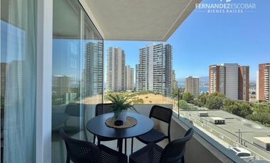 CONCON - VENTA DEPTO AMOBLADO 2D 1B 1E