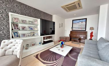 Penthouse Amoblado en venta-4 dormitorios-Mocolí Golf, Samborondón