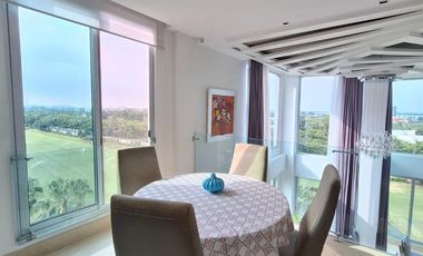 Penthouse Amoblado en venta-4 dormitorios-Mocolí Golf, Samborondón