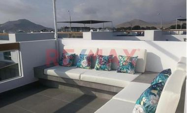 Alquilo Linda Casa De Playa Amoblada En Condominio Kentia, Km. 71 Panamericana Sur