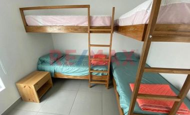 Alquilo Linda Casa De Playa Amoblada En Condominio Kentia, Km. 71 Panamericana Sur