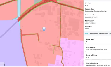 Land for sale in Denpasar Selata, Bali