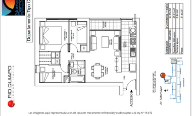 DEPARTAMENTO EN VENTA EN EDIFICIO NUEVO BARRIO, IQUIQUE