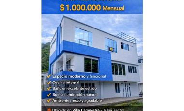 Alquilo apartaestudio en Tuluá barrio villa campestre