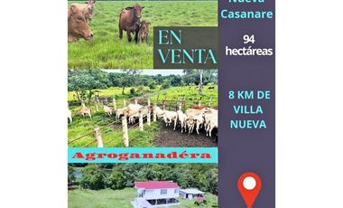 FINCA AGRO-GANADERA OPORTUNIDAD ÚNICA EN VILLANUEVA, CASANARE