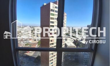 ARRIENDO PROMO $250.000 DEPARTAMENTO 2 HABITACIONES 1 BAÑO, PISO 18, CERCANO A METRO FRANKLIN