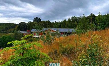 TE GUSTARIA SER PARTE DE ESTE HERMOSO PAISAJE... PARCELA CON LINDA CASAEN VENTA DALCAHUE, CHILOE