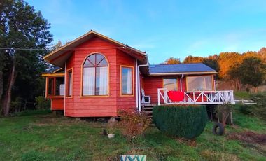 TE GUSTARIA SER PARTE DE ESTE HERMOSO PAISAJE... PARCELA CON LINDA CASAEN VENTA DALCAHUE, CHILOE