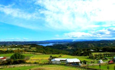 TE GUSTARIA SER PARTE DE ESTE HERMOSO PAISAJE... PARCELA CON LINDA CASAEN VENTA DALCAHUE, CHILOE