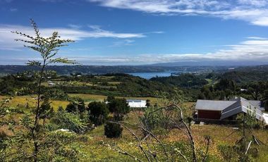TE GUSTARIA SER PARTE DE ESTE HERMOSO PAISAJE... PARCELA CON LINDA CASAEN VENTA DALCAHUE, CHILOE