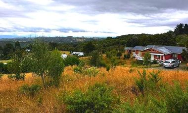 TE GUSTARIA SER PARTE DE ESTE HERMOSO PAISAJE... PARCELA CON LINDA CASAEN VENTA DALCAHUE, CHILOE