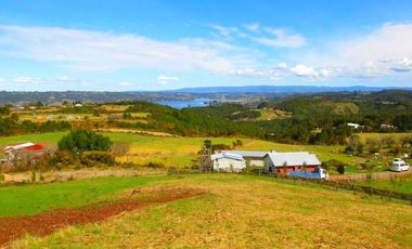 TE GUSTARIA SER PARTE DE ESTE HERMOSO PAISAJE... PARCELA CON LINDA CASAEN VENTA DALCAHUE, CHILOE