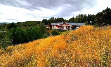 TE GUSTARIA SER PARTE DE ESTE HERMOSO PAISAJE... PARCELA CON LINDA CASAEN VENTA DALCAHUE, CHILOE