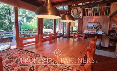 Excelente casa en parcela con bosque nativo a minutos de Pucón