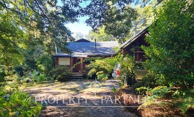 Excelente casa en parcela con bosque nativo a minutos de Pucón