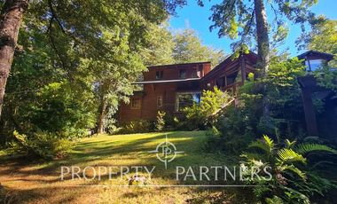 Excelente casa en parcela con bosque nativo a minutos de Pucón