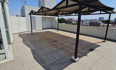 Rento Departamento tipo Loft  Sustentable en colonia Narvarte Poniente, CDMX.